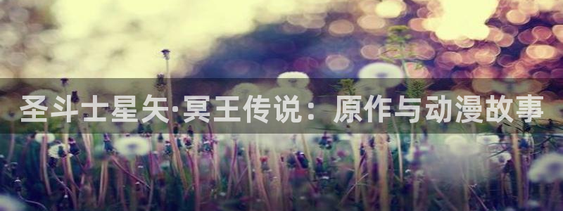 喵趣漫画入口免费阅读：圣斗士星矢·冥王传说：原作与动漫故事