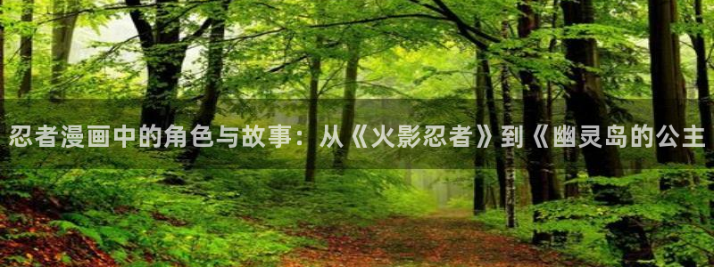 喵趣漫：忍者漫画中的角色与故事：从《火影忍者》到《幽灵岛的公主